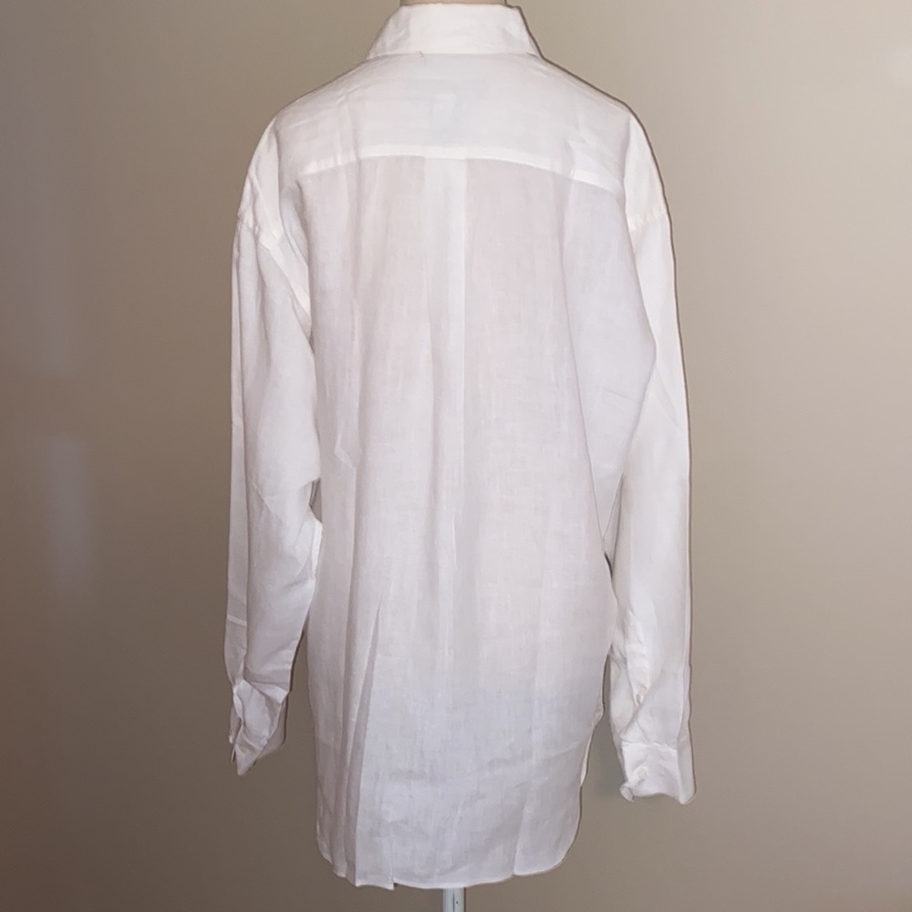 Banana Republic Linen Button Down - Picture 3 of 5